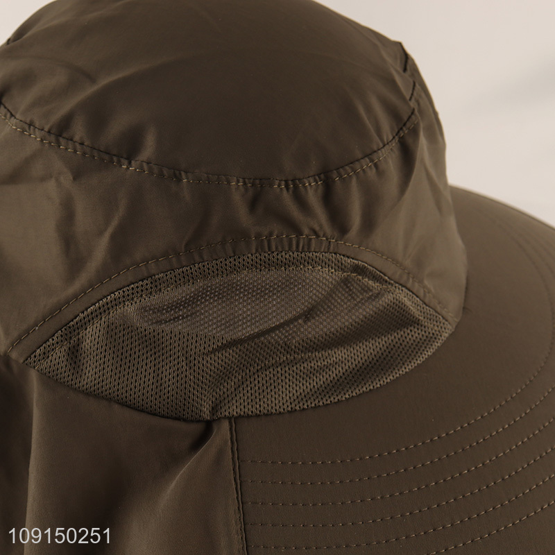 Hot Selling Summer Breathable Sun Hat Wide Brimmed Quick Dry Fishing Hat