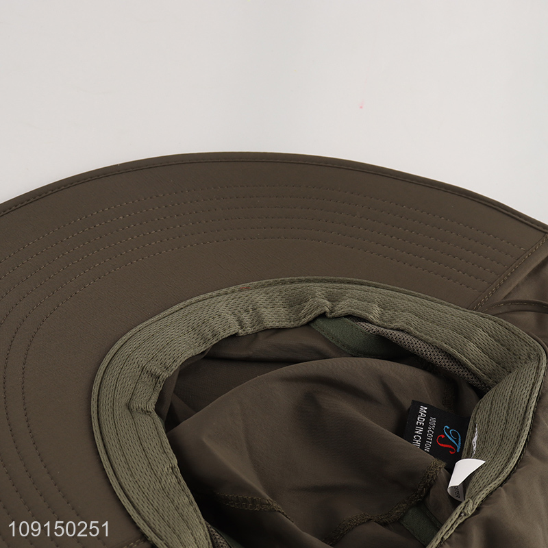 Hot Selling Summer Breathable Sun Hat Wide Brimmed Quick Dry Fishing Hat