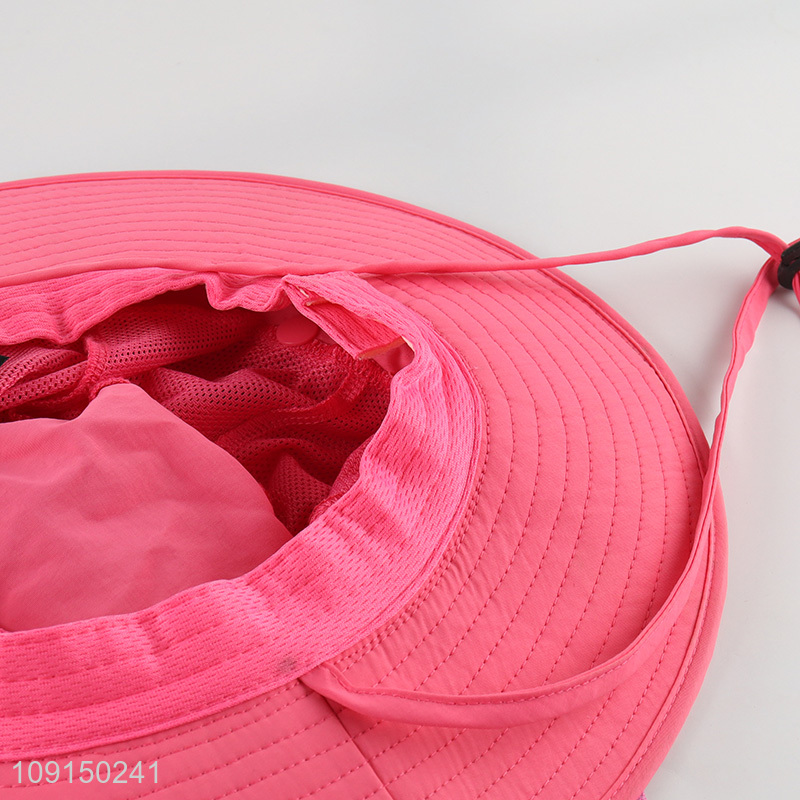 China Imports Outdoor Wide Brim Anti-Mosquito Fishing Hat for Women