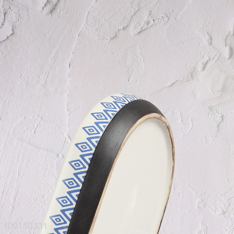 Factory supply bathroom accessories home hotel ceramic towel tray