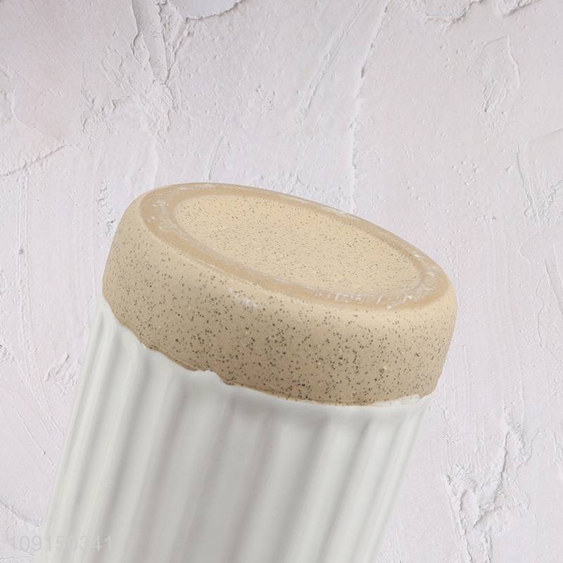 Top selling bathroom accessories ceramic hand pressure liquid soap dispenser