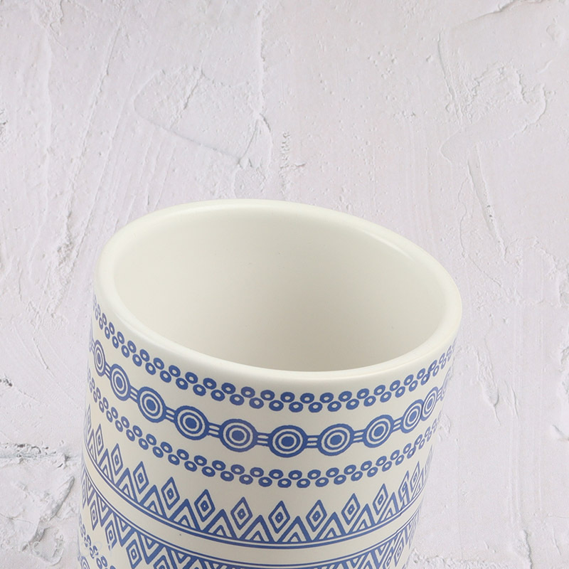 Factory price bathroom accessories ceramic mouthwash cup toothbrush cup