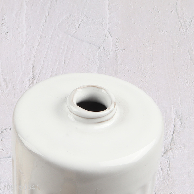 Top selling bathroom accessories ceramic hand pressure liquid soap dispenser