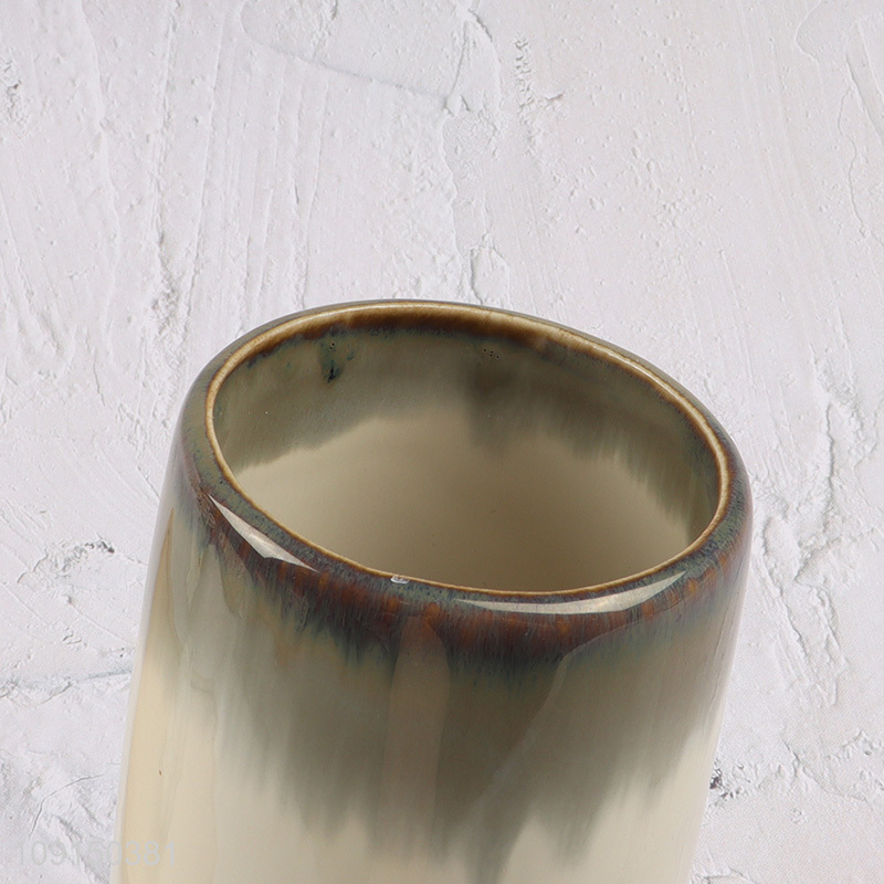 Good selling ceramic home hotel bathroom accessories mouthwash cup toothbrush cup