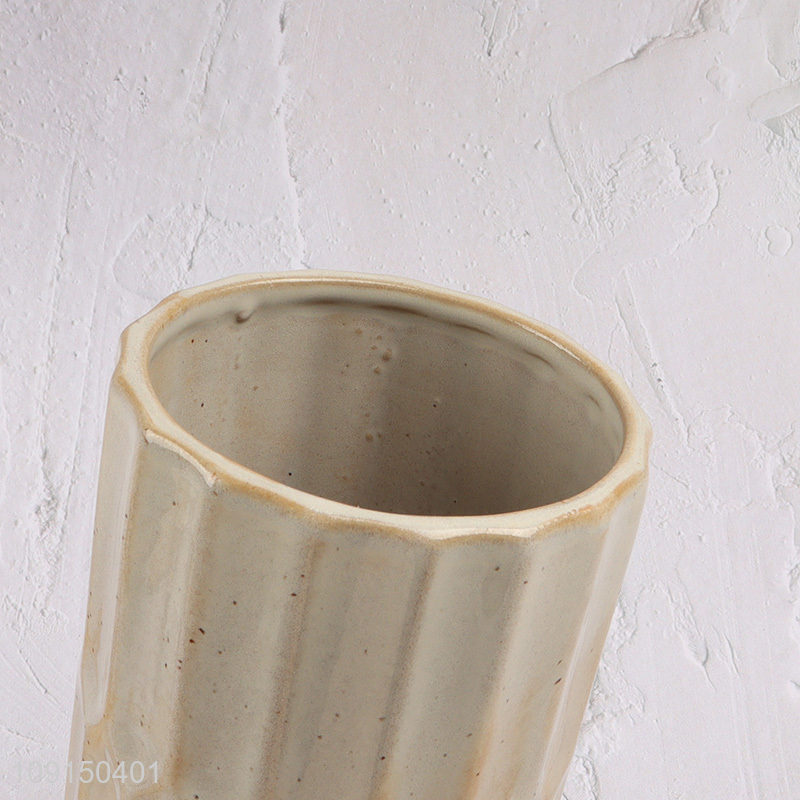 Best selling unbreakable ceramic bathroom mouthwash cup toothbrush cup