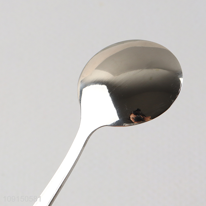 China Imports Stainless Steel Dinner Spoons Everyday Metal Table Spoons