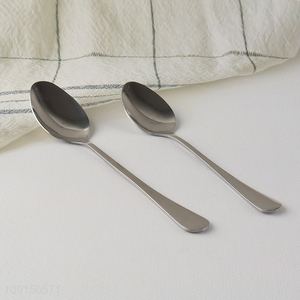 Hot Selling Stainless Steel Dinner Spoons Mirror Polished Table Spoons