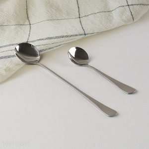 China Imports Stainless Steel Dinner Spoons Everyday Metal Table Spoons