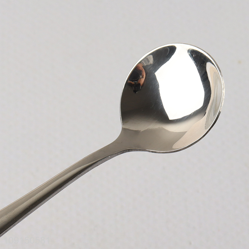 China Imports Stainless Steel Dinner Spoons Everyday Metal Table Spoons