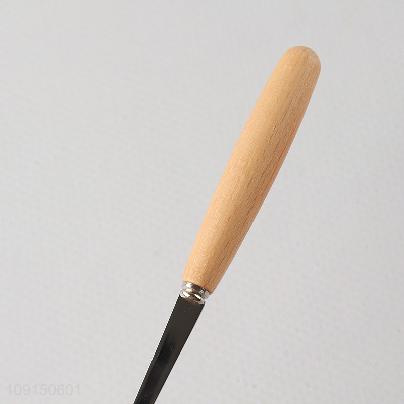 Factory Supply Wooden Handle Stainless Steel Table Forks Dinner Forks