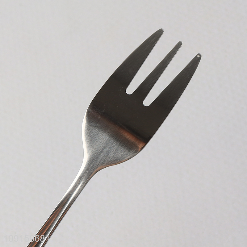 China Imports Stainless Steel Dinner Forks Silver Dessert Salad Forks