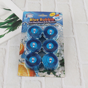 Good Quality 6PCS Automatic Toilet Bowl Cleaner Tablets for Deodorizing