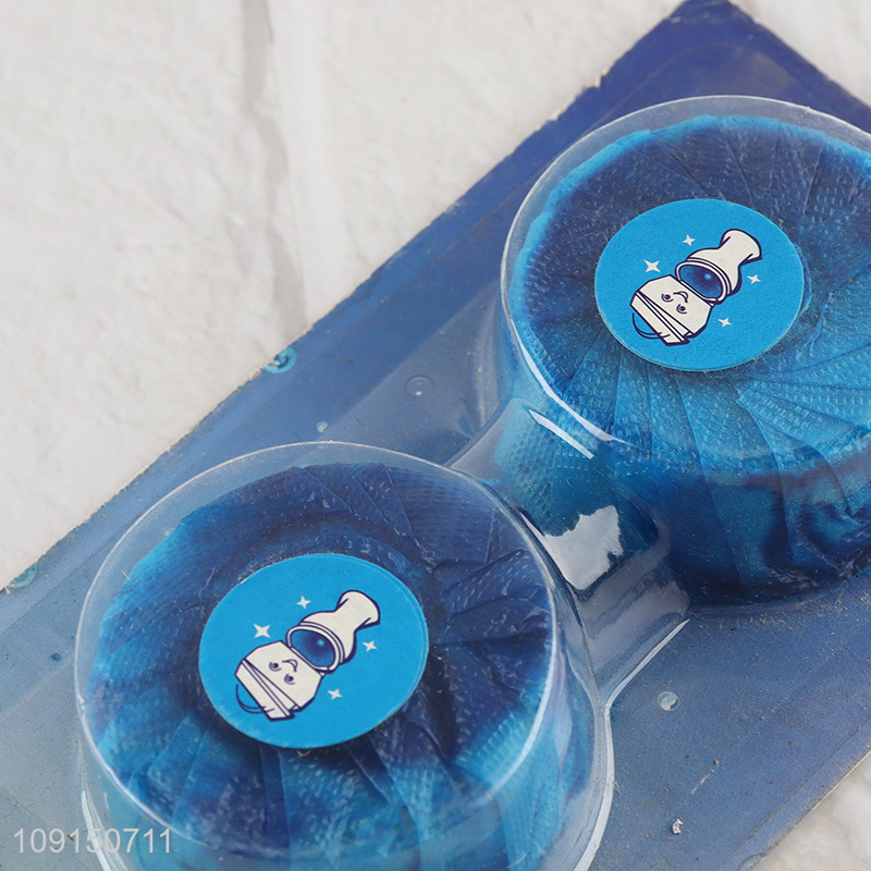 Online Wholesale 2PCS Slow-Release Automatic Toilet Bowl Cleaners Tablets