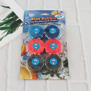 New Arrival 6PCS Automatic Toilet Bowl Cleaner Tablets for Deodorizing & Descaling