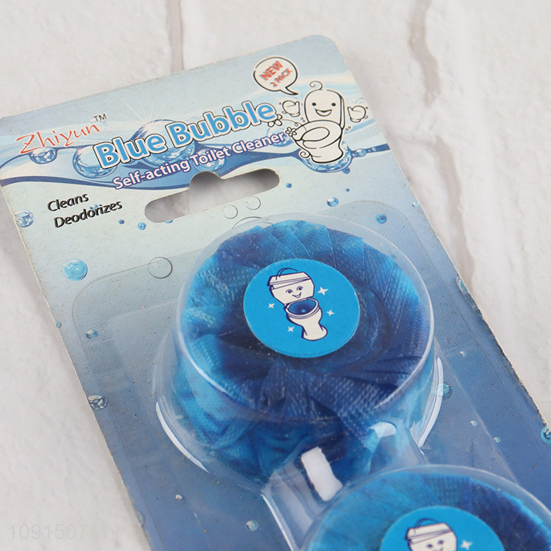 Online Wholesale 2PCS Slow-Release Automatic Toilet Bowl Cleaners Tablets