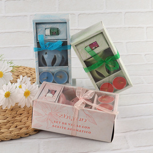 New Arrival Ceramic Wax Melt Burner Essential Oil Burner Set Housewarming Gift