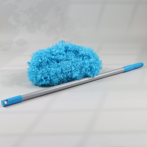 Low price long handle household cleaning tool microfiber cleaning duster