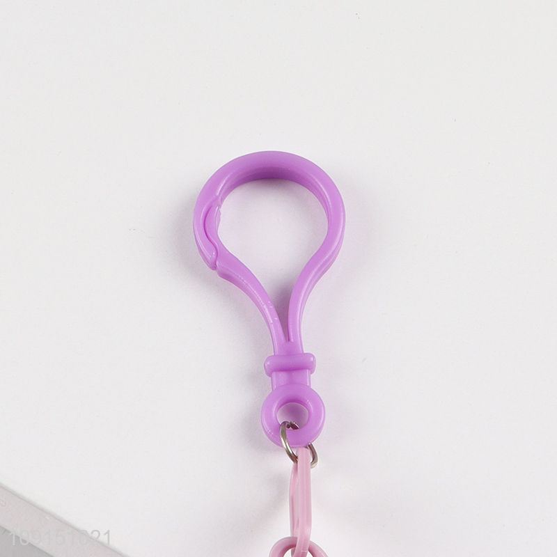 China factory cartoon portable plush girls coin purse key bag