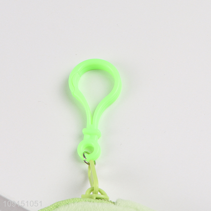 New product frog portable plush children coin purse key bag for sale