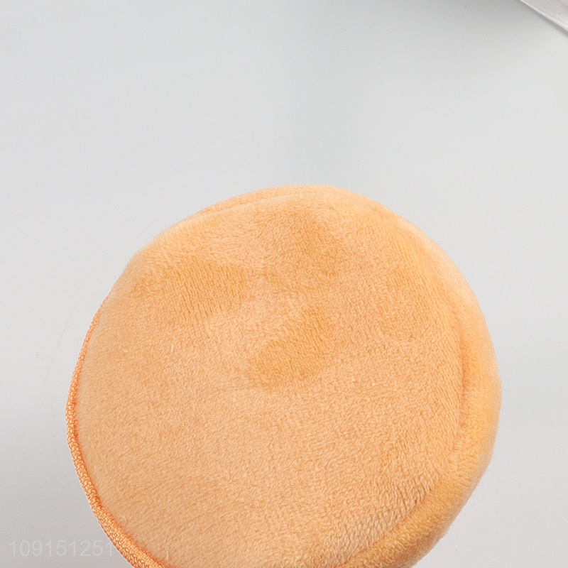 Factory price cartoon bear plush portable coin purse key bag