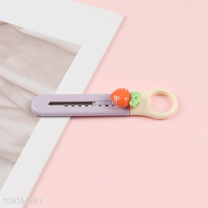 Best quality school office safety utility knife art knife for sale