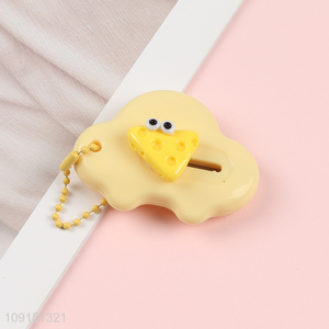 Hot selling cheese shape portable mini utility knife art knife
