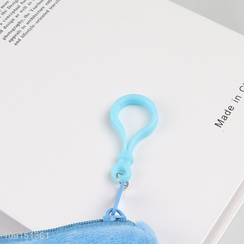 China supplier cartoon plush panda coin purse key bag for children