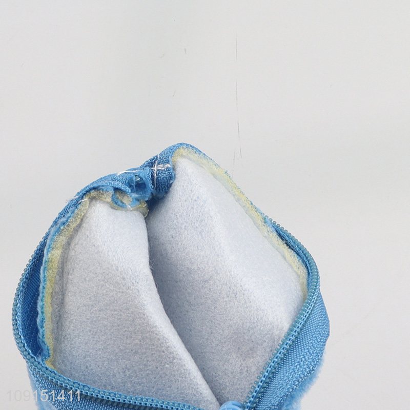 Low price round puppy pattern portable kids coin purse key bag for sale