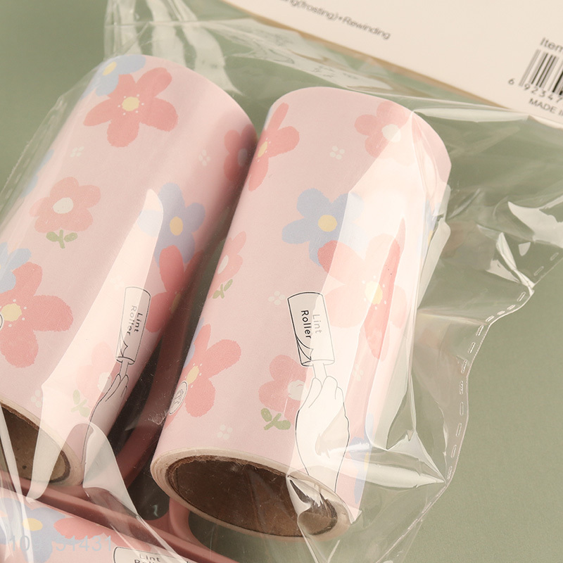 Online Wholesale 60 Sheets*3 Rolls Lint Roller Set for Pet Hair Removal