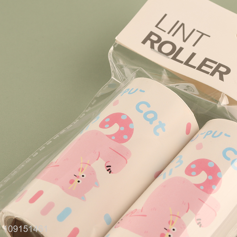 High Quality 60 Sheets*2 Rolls Extra Sticky Lint Roller Refills Set