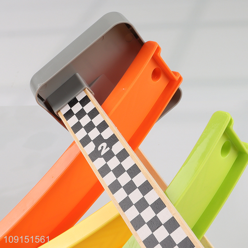 Most popular high speed inertial car toy children car slot toy