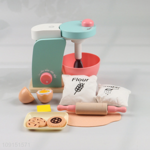 Low price kids pretend play set toy kitchen mixer blender toy