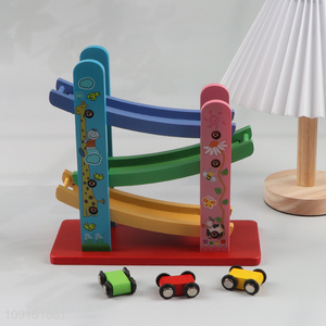 Hot items kids high speed inertial car toy children car slot toy set