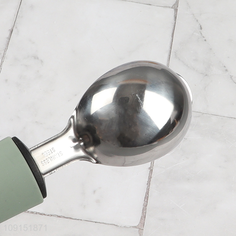Good sale stainless steel ice cream scoop for kitchen