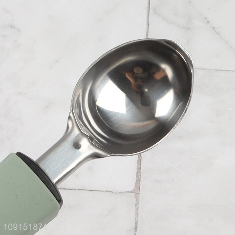 Good sale stainless steel ice cream scoop for kitchen