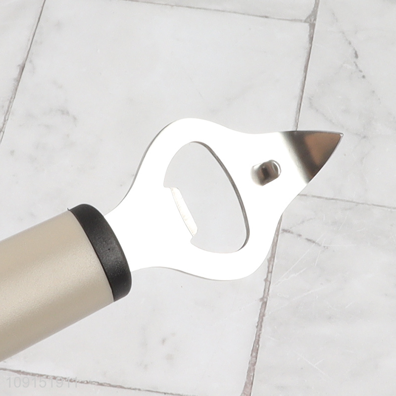 Good selling stainless steel kitchen bottle opener can opener wholesale