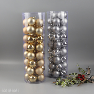 Hot items 50pcs round christmas decoration christmas ball set