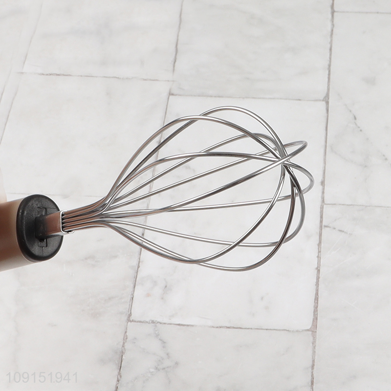 Hot items stainless steel manual egg whisk egg beater for kitchen gadget
