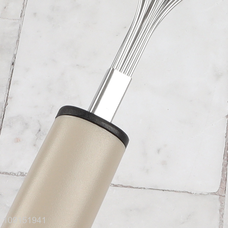 Hot items stainless steel manual egg whisk egg beater for kitchen gadget