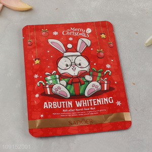 High Quality Christmas Arbutin Whitening Mask Face Mask 25g