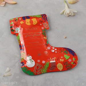 Wholesale Christmas Niacinamide Nourishing Tender Exfoliating Foot Mask 35g/Pairs