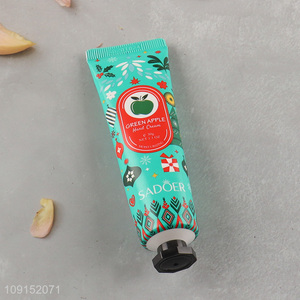Factory Price Green Apple Moisturizing Hand Cream for Dry Hands 30g