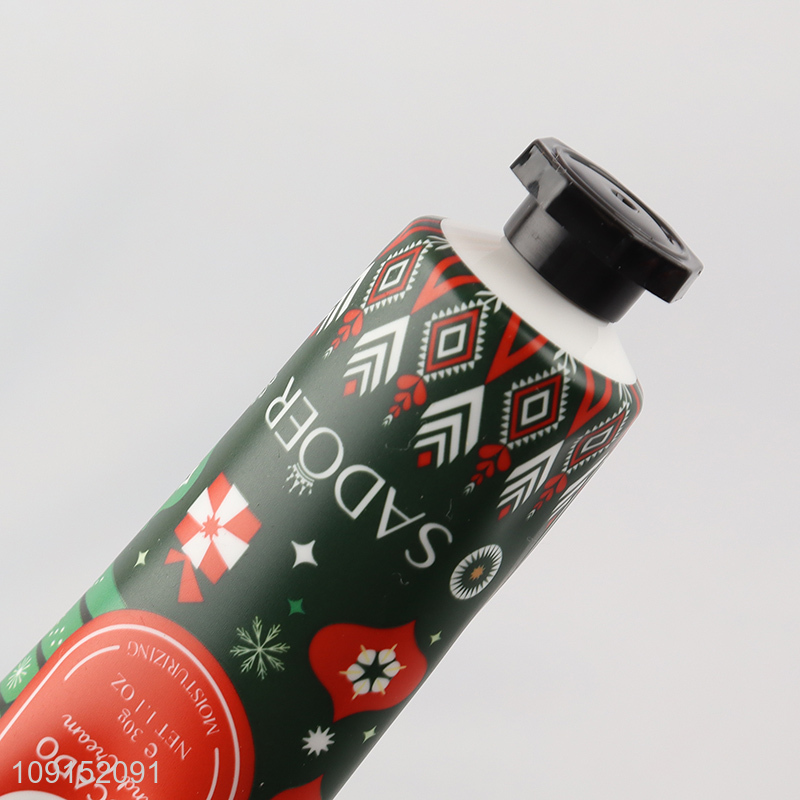 Wholesale Christmas Fragrance Moisturizing Hand Cream + Body Lotion 5-Piece Gift Box 30g+30g+30g+100ml+100ml