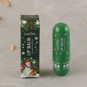 Popular Product Christmas Avocado Nourishing Lip Balm for Dry Lips 3.8g