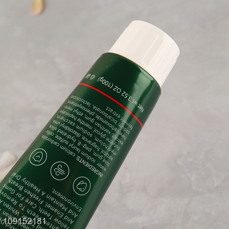 High Quality Christmas Mint Refreshing Whitening Toothpaste 100g