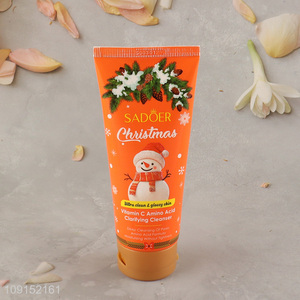 Factory Price Christmas Vitamin C Amino Acid Cleansing Milk 100g