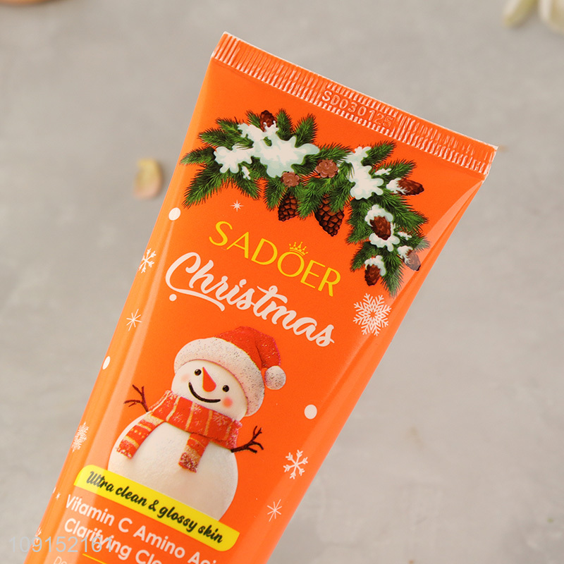 Factory Price Christmas Vitamin C Amino Acid Cleansing Milk 100g