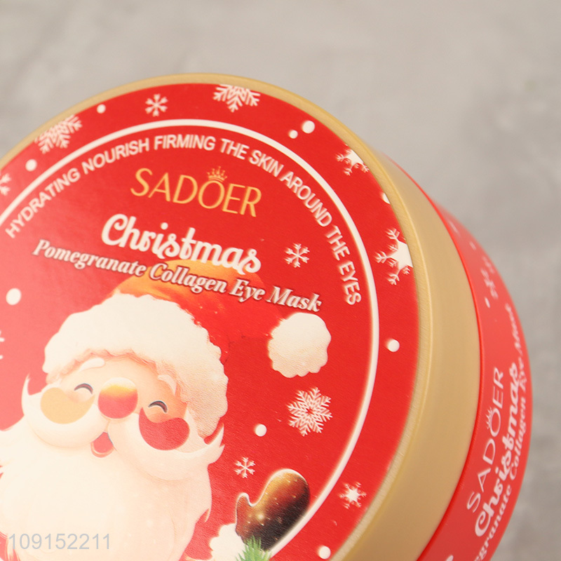 Popular Product Christmas Red Pomegranate Collagen Eye Mask 80g (60PCS)
