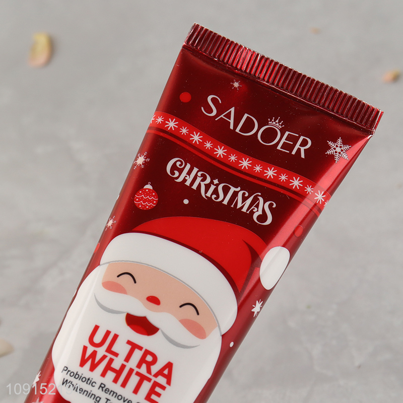New Product Christmas Probiotic Whitening Stain Removal Toothpaste 100g
