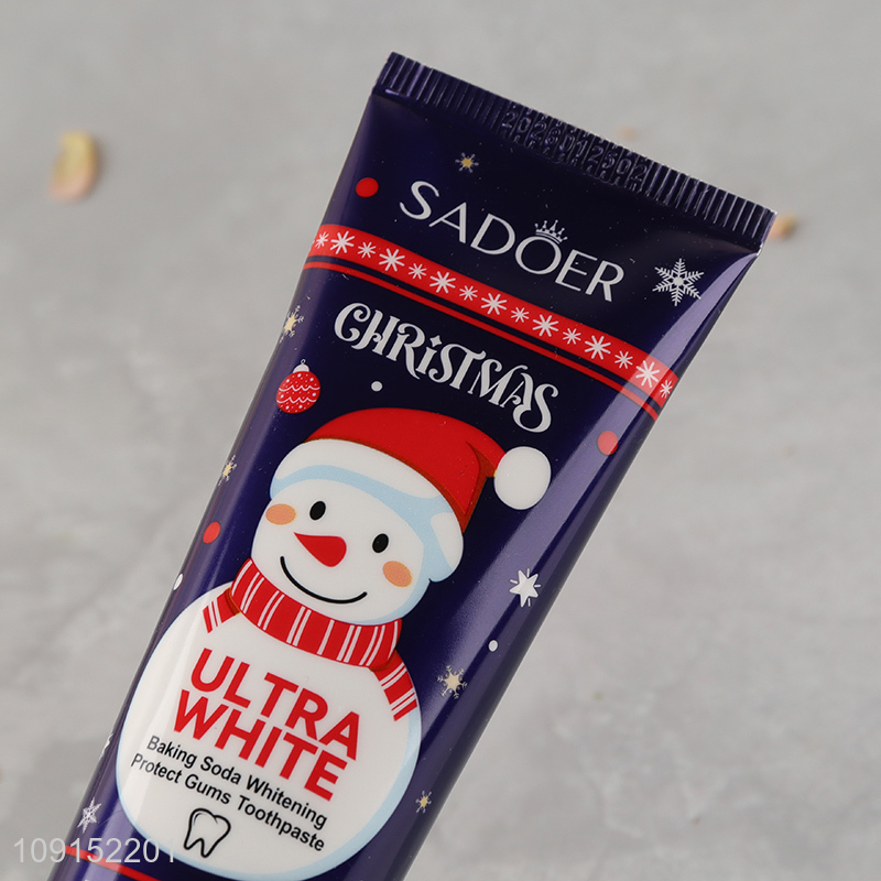 Good Quality Christmas Baking Soda Whitening Gum Protection Toothpaste 100g